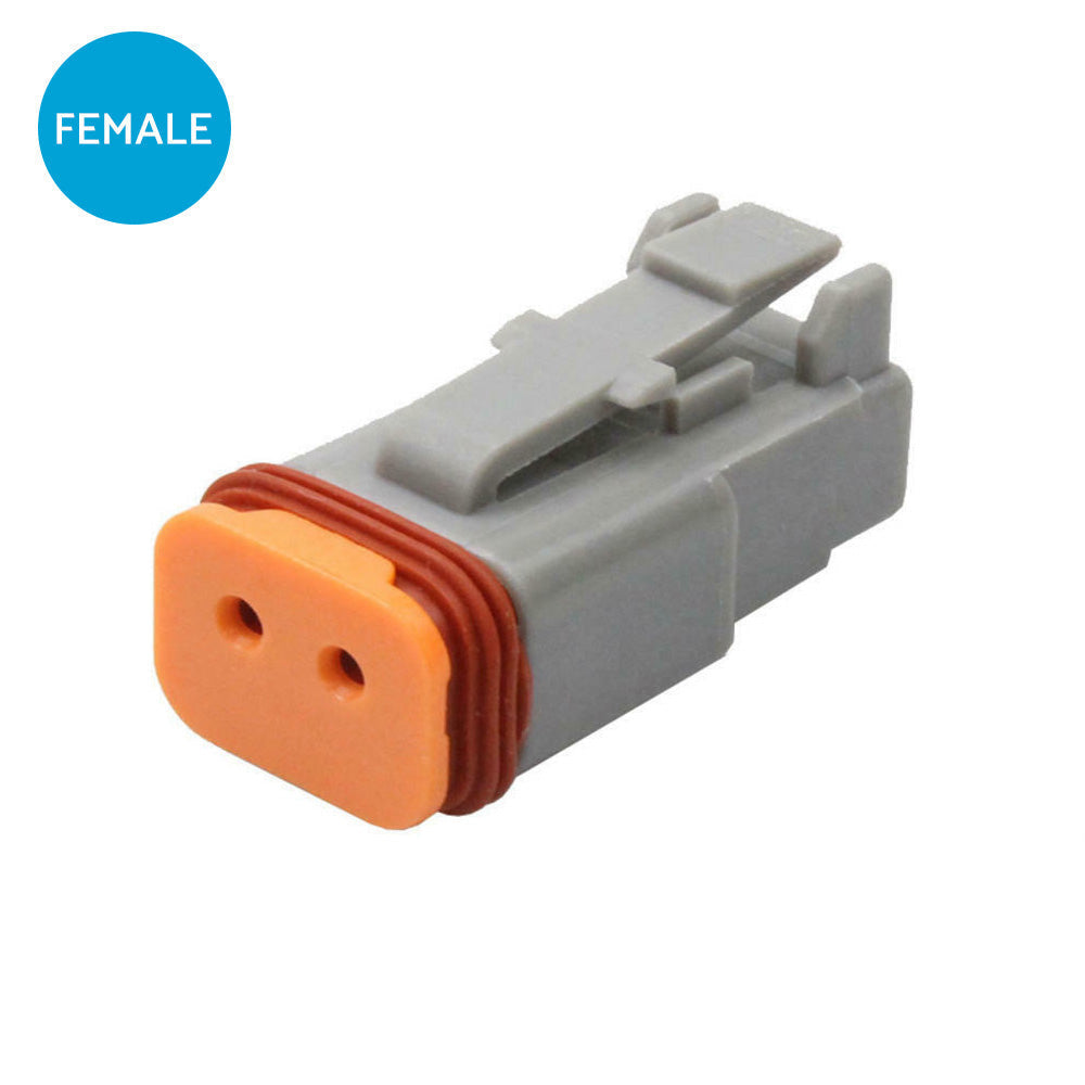117x Deutsch Kit DT 2 Way Series Connector Plug Waterproof Suitable For Auto Marine DT2 Pin-3