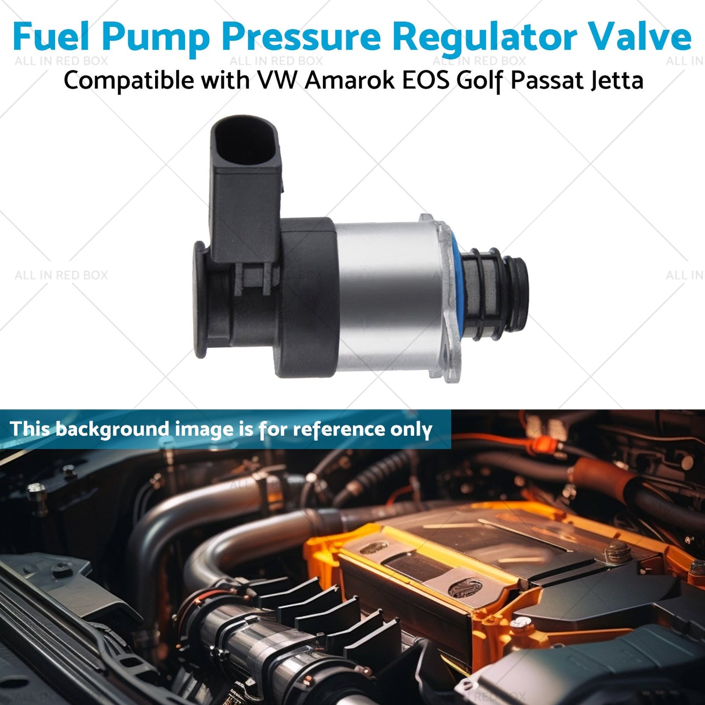 Fuel Pressure Regulator Valve Suitablefor Jetta Golf VW Amarok Eos Passat 2. 0TDI-4