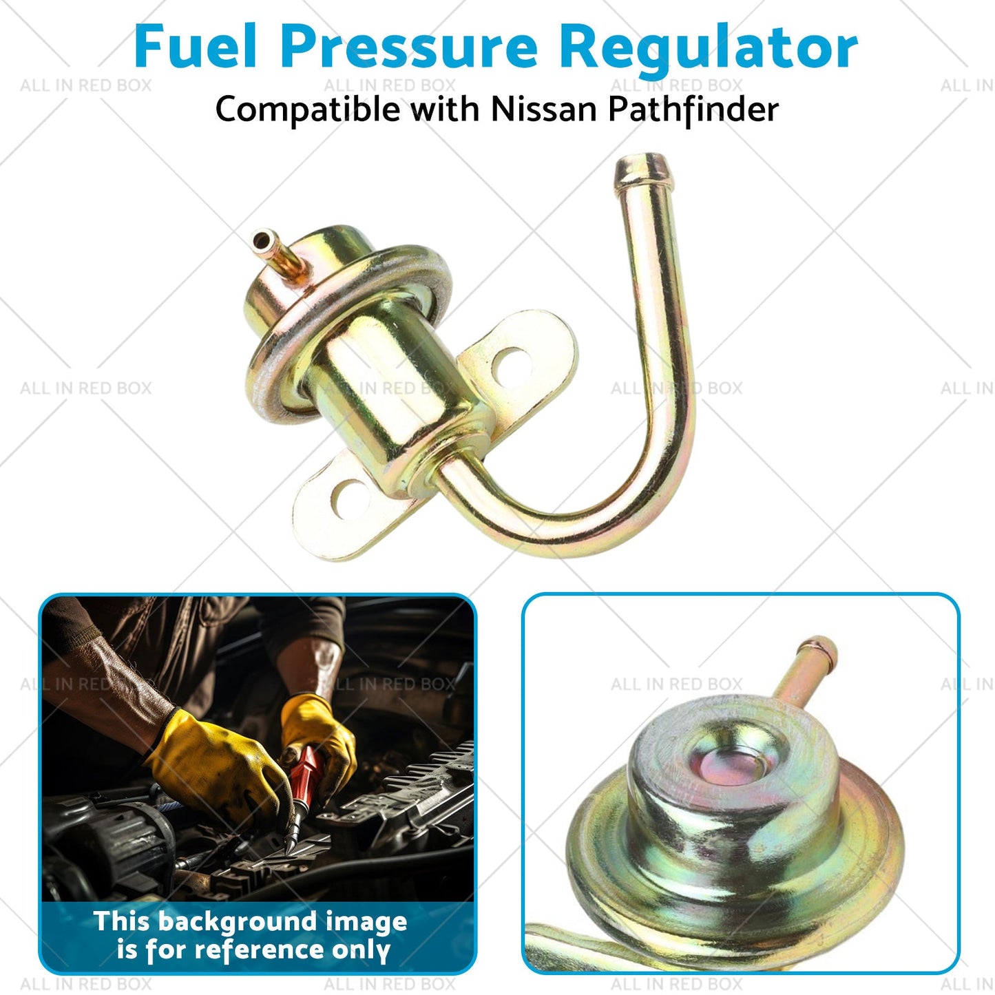 Fuel Pressure Regulator Suitablefor 89-06 Nissan Navara Pathfinder R50 3. 0L 3. 3L-3