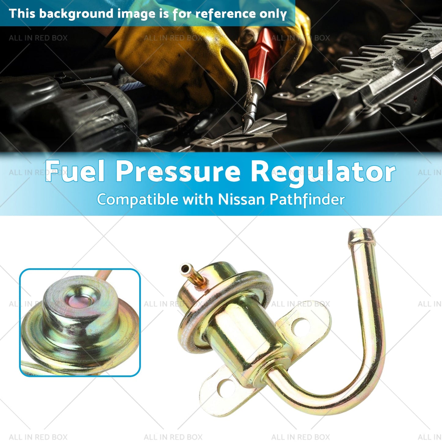Fuel Pressure Regulator Suitablefor 89-06 Nissan Navara Pathfinder R50 3. 0L 3. 3L-2