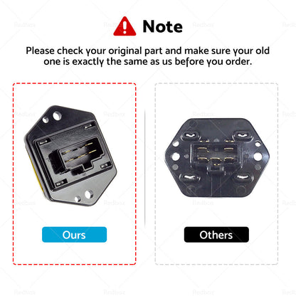 Blower Fan Motor Heater Fan With Resistor Fits for Holden Rodeo TF 1996 to 2002 Heater-2