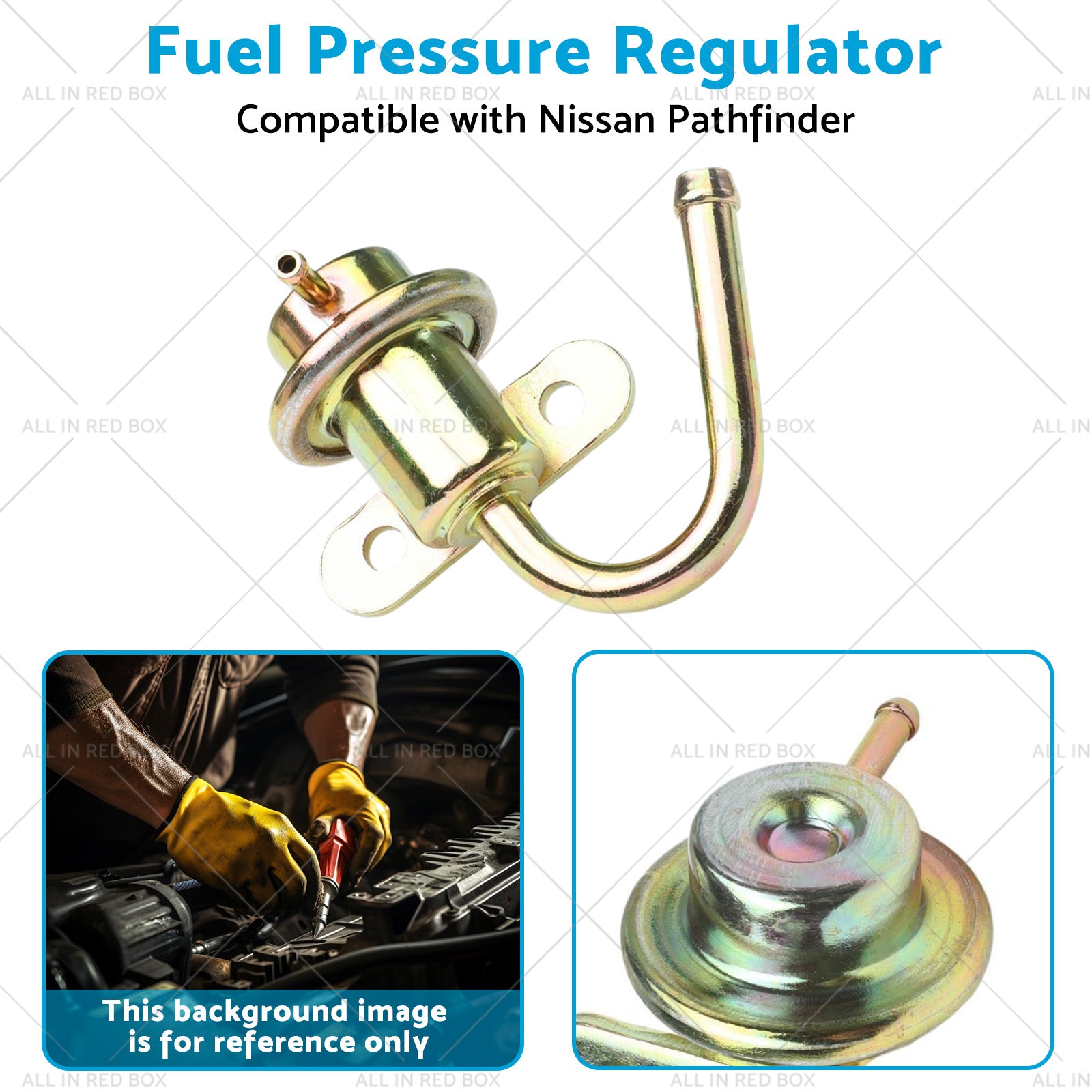 Fuel Pressure Regulator Suitablefor 89-06 Nissan Navara Pathfinder R50 3. 0L 3. 3L-3