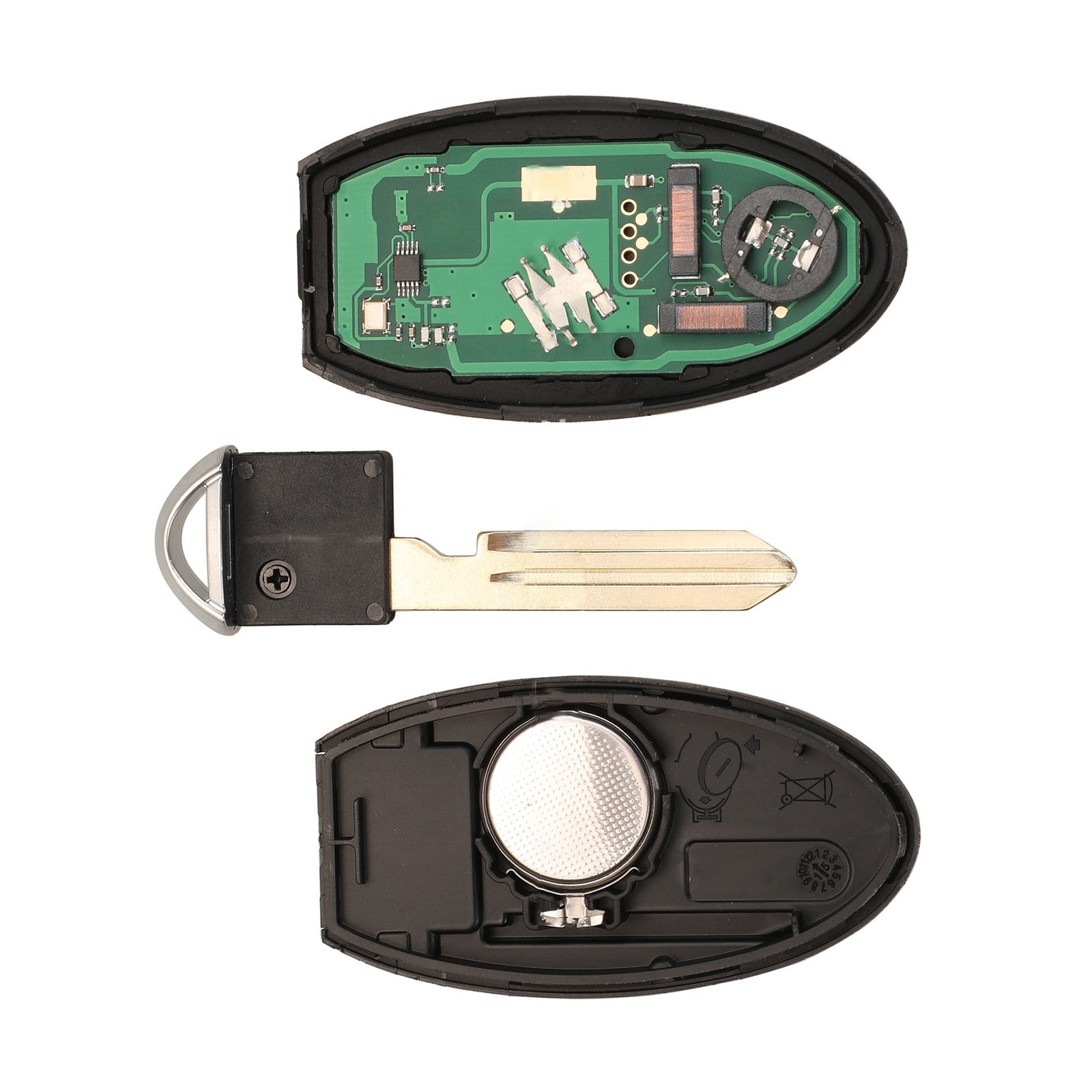 Smart Remote Key Fob Suitable For Nissan Micra Juke Note Leaf Navara Cube NP300-4