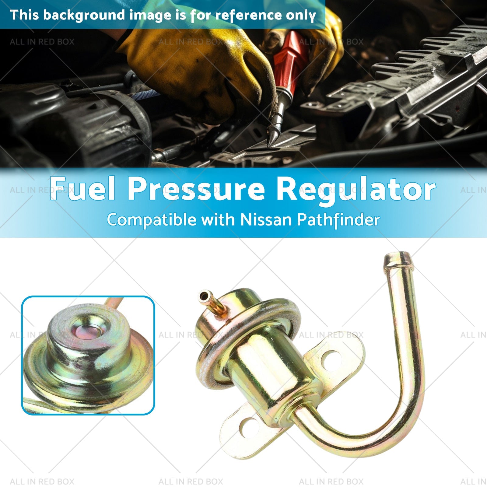 Fuel Pressure Regulator Suitablefor 89-06 Nissan Navara Pathfinder R50 3. 0L 3. 3L-2