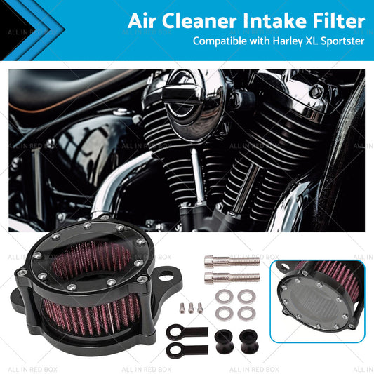 CNC Air Cleaner Intake Filter Kit Suitable For Harley Sportster XL 1991-2016-0