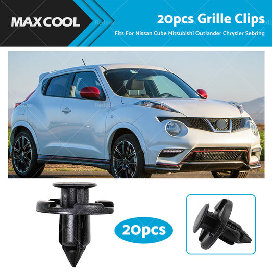 8mm Clips Fits For Nissan GU Patrol Inner Guard Liner Grille Retainer Fastener-0