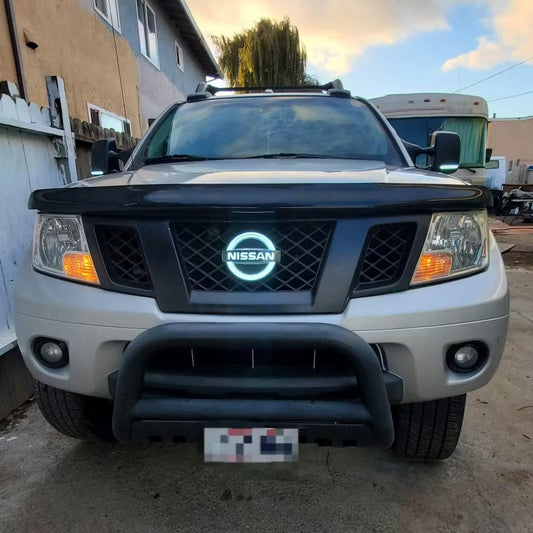 Nissan Logo Front Grille LED Crystal Dynamic Illuminated Emblem-0
