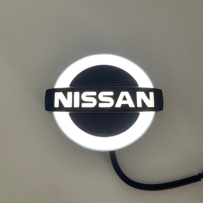 Nissan Logo Front Grille LED Crystal Dynamic Illuminated Emblem-4