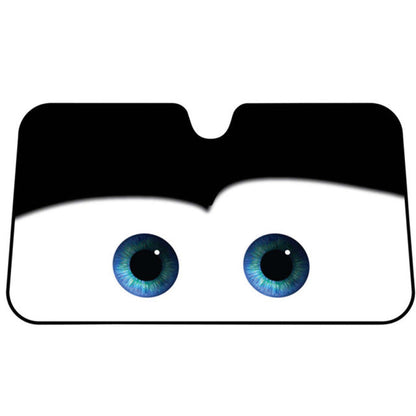 6 Colors Eyes Heated Windshield Sunshade Car Window Windscreen Cover Sun Shade Auto Sun Visor Car-covers Car Solar Protection-2